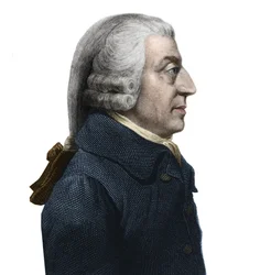 Portrett av Adam Smith, skotsk filosof og pioner innen økonomi