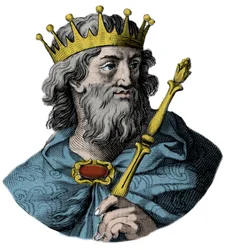 Portrett av Alfonso VII, konge av León og Castilla