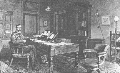 Portrett av Arthur Conan Doyle (gravering)