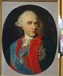Portrett av grev Kirill Razoumovski (1728–1803) (olje på lerret)