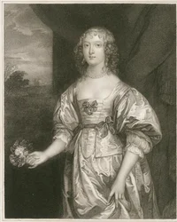 Portrett av Elizabeth Cecil (gravering)