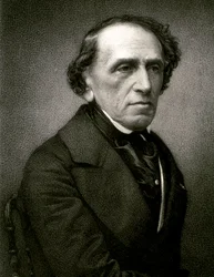 Portrett av Giacomo Mayerbeer (etsing)