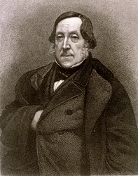 Portrett av Gioachino Antonio Rossini (radering)
