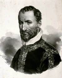 Portrett av Giovanni Palestrina (radering)