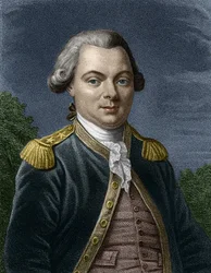 Portrett av Jean-Francois Galaup, greve av La Perouse, fransk navigatør.