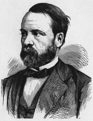 Portrett av Louis Pasteur, fransk kjemiker og biolog.