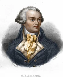 Portrett av Maximilian Marie Isidore av Robespierre (1758–1794), fransk politiker.
