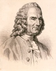 Portrett av Jean Philippe Rameau (radering)