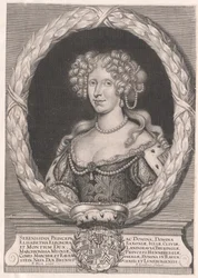 Prinsesse av Brunswick-Wolfenbüttel Elisabeth Eleanor (trykk)
