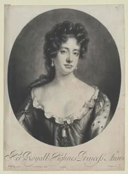Dronning av England Anne (trykk)