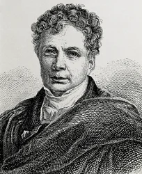 SCHELLING, Friedrich Wilhelm Joseph von (1775–1854). Engelsk filosof, tilhenger av Kant og Fichte. Etsning.