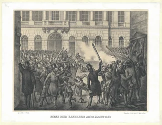 Scene på et landsted 13. mars 1848