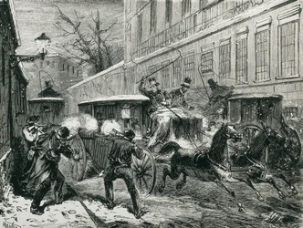 Spania (1870). Attentatet på general Prim (Madrid, 27. desember)