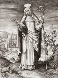 St. Gertrude av Nivelles