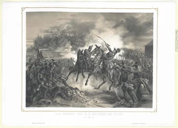 Kampen mellom KK-militæroffiserene ved Tabor 6. oktober 1848