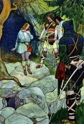 Cymbeline, skuespill av William Shakespeare, ca. 1880 (trykk)