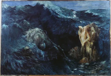 Charybdis og Scylla, i 1894 (olje på lerret)