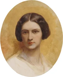 Portrett av Cornélia Marjolin-Scheffer, ca. 1850.