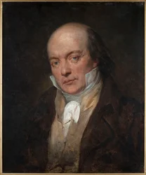 Portrett av Pierre-Jean de Béranger 1780-1857, 1828.