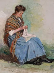 Kvinne sying