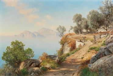 Engelsk: Utsikt over Capri