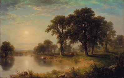 Sommerettermiddag, 1865