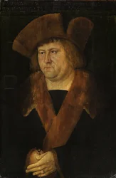 Brosamer (attr) Portrett av borgermester Hans Leitgeb 1506