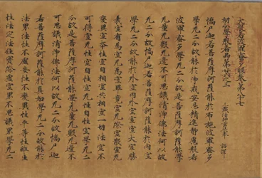 Daihannya-Gyo Sutra (Yakushi-ji-versjon)