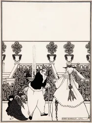 Omslagsdesign for The Savoy, 1896
