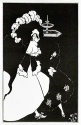 Messaline og ledsager på vei tilbake fra et bordell, ca. 1894