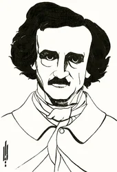 Portrett av Edgar Allan Poe, 1894