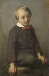 Portrett av en gutt