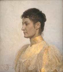 Portrett av Marie Oppermann