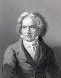 Ludwig van Beethoven, gravert av William Holl den yngre (gravering)