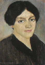 Portrett av Elisabeth Macke