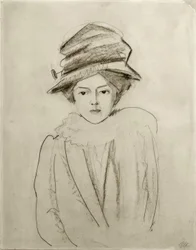 Portrett av Elly Jost