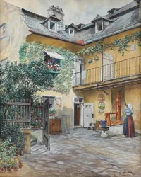 August Mandlick Hof i Lichtenthal