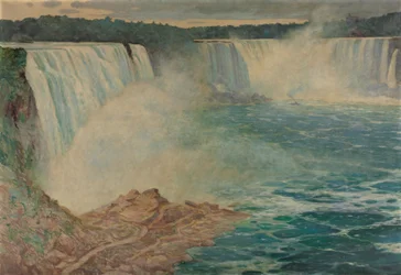 Niagara Falls, ca. 1906-1909 (olje på lerret)