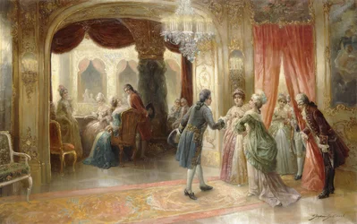 At the Opera (olje på lerret)