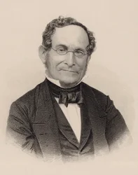 Portrett av komponisten Albert Methfessel 1785-1869.