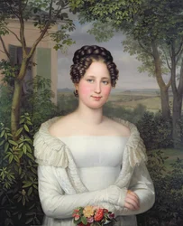 Portrett av Frau Horstmann, 1822