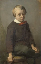 Portrett av en gutt