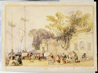 Village Square i Hong Kong-bukten, plate 5 fra 