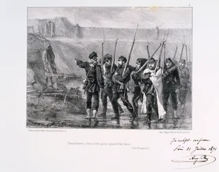 To timer, det går så fort når været er fint, Siege of Paris, 1870-1871 1871