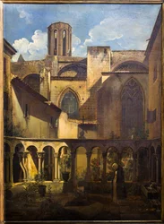 Innvendig utsikt over klosteret Saint-Sauveur i Aix-en-Provence