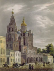 Theotokos-kirken ved Pokrovka-gaten i Moskva, 1825