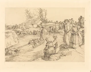 Begravelse i Vendée-sumpen
