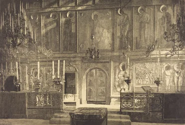 Incestasis av katedralen for antagelsen, 1883.