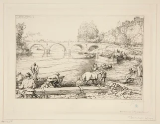 Vanningsstedet ved Pont Marie
