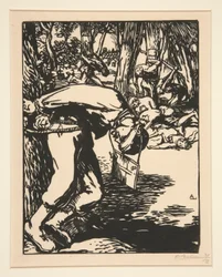 The Francs-Tireurs (Sharpshooters), fra The War of 1914, første serie, nr. 11